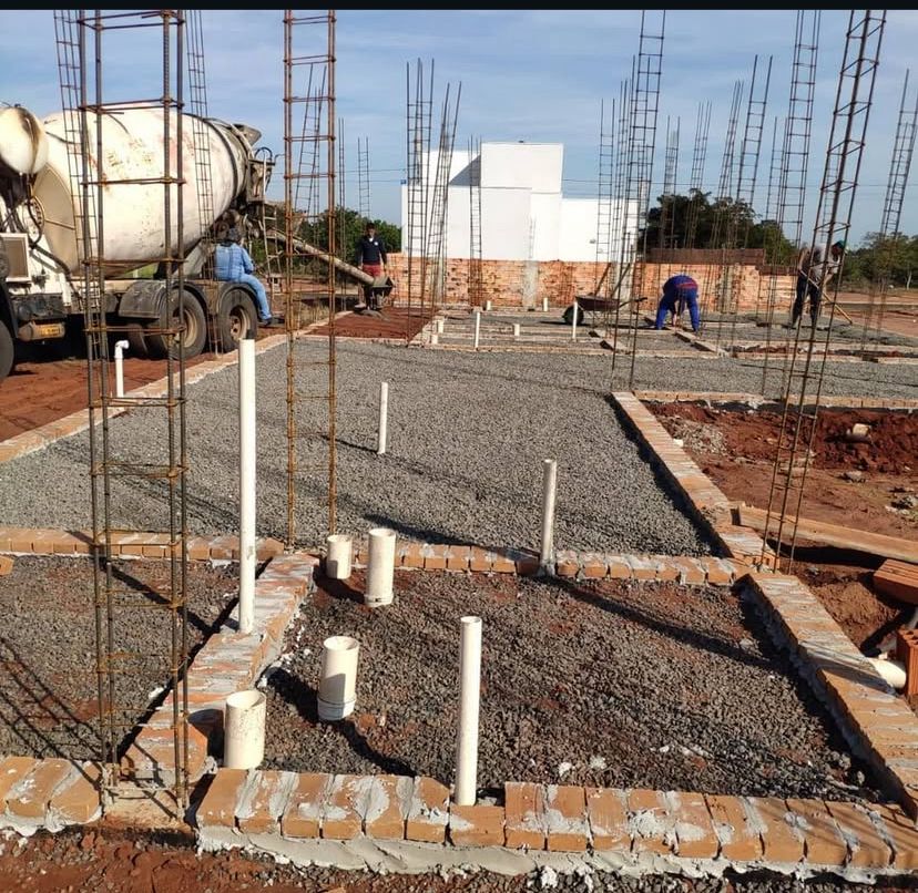 Fundação e pilares